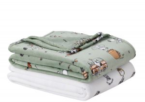 Berkshire Peanuts Plush Throw White